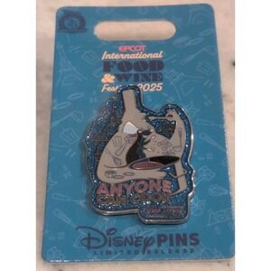Disney Epcot Food And Wine Festival 2025 Remy And Gusteau Pin LR New